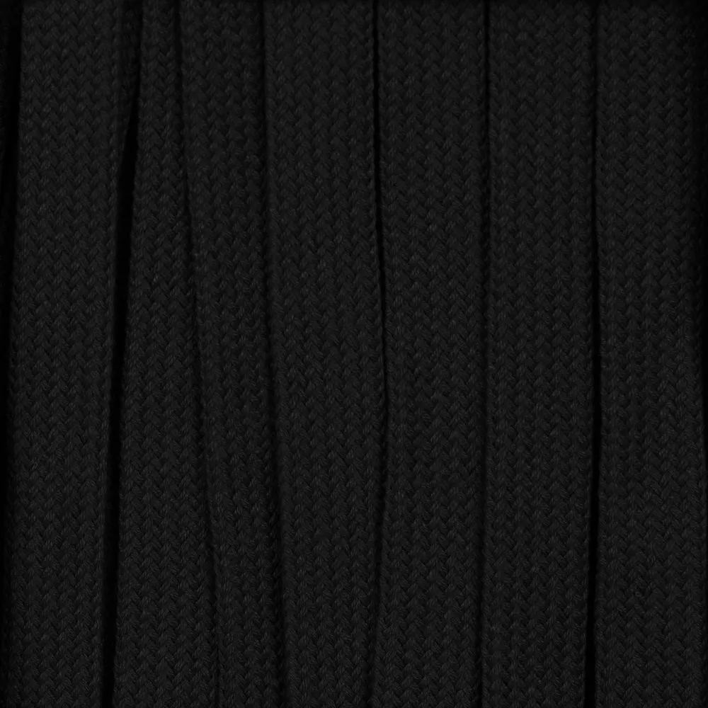 Плоский шнур Cord L, черный, 140 см заказать онлайн с вашим дизайном на заказ в Москве и области