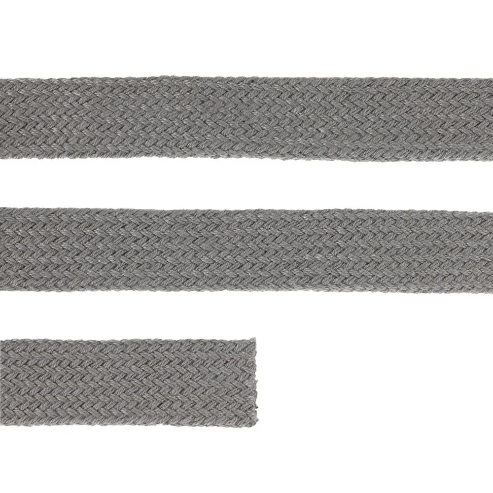 Плоский шнур Cord XL, серый, 190 см заказать онлайн с вашим дизайном на заказ в Москве и области