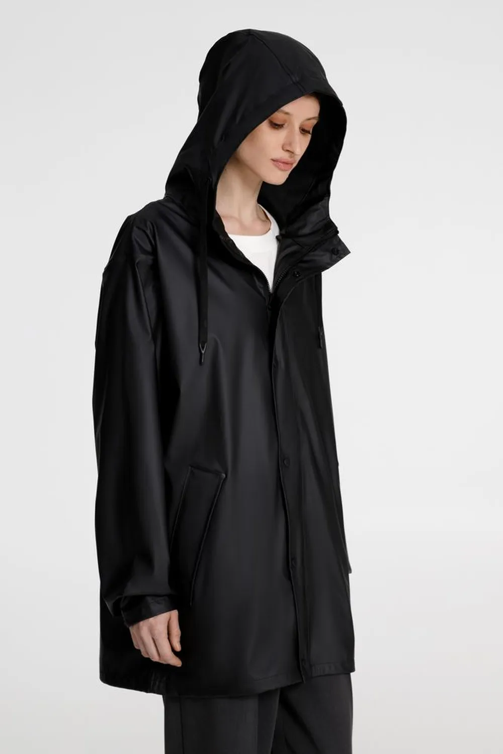 Парка R4, черная, размер XS/S заказать онлайн с вашим дизайном на заказ в Москве и области