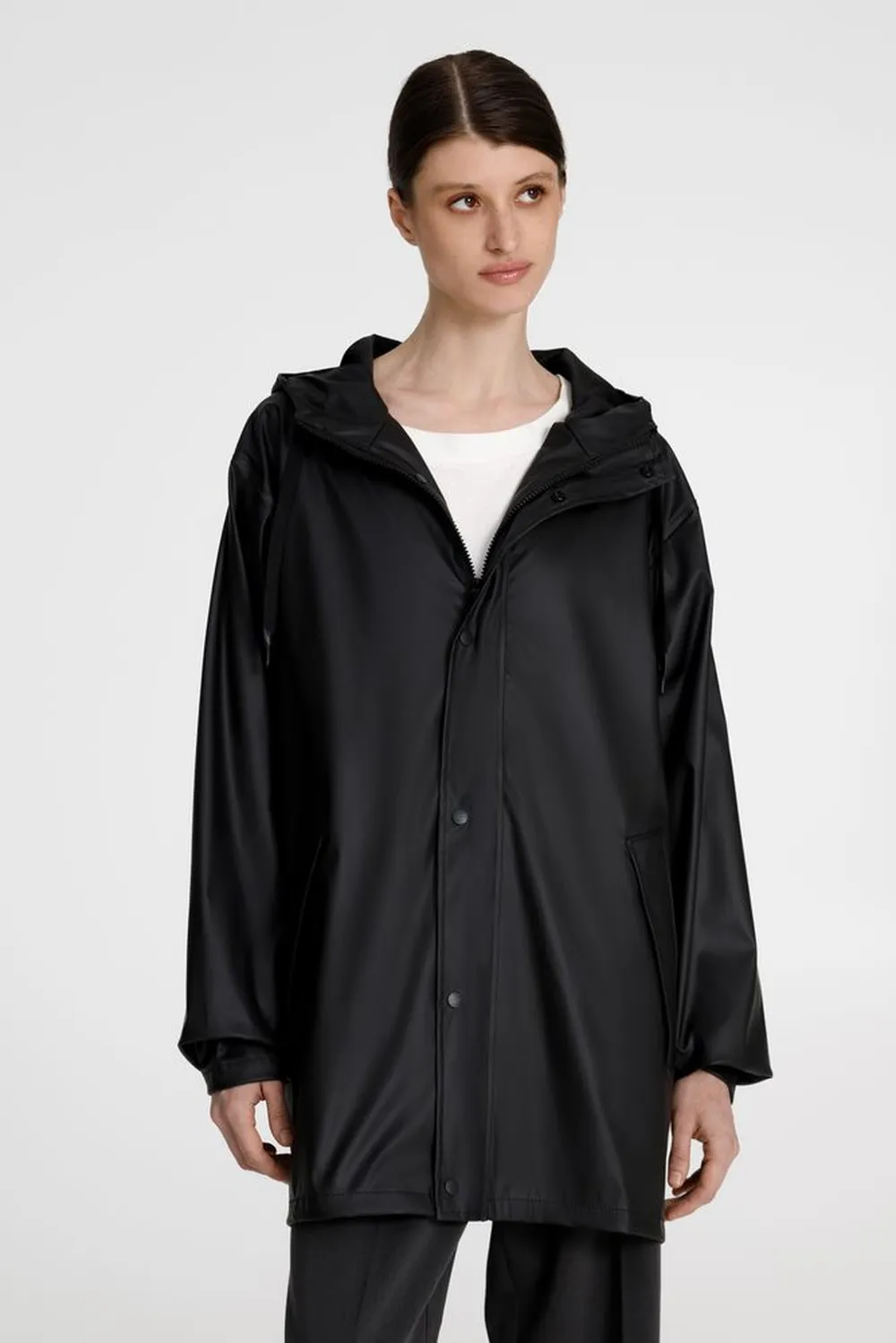 Парка R4, черная, размер XS/S заказать онлайн с вашим дизайном на заказ в Москве и области