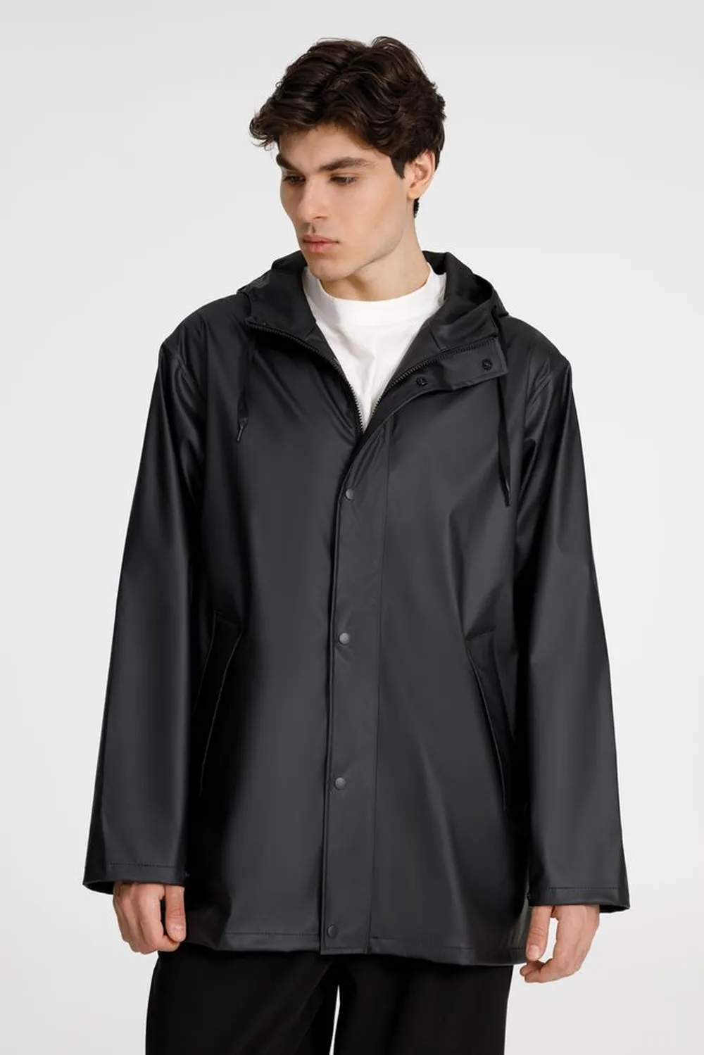 Парка R4, черная, размер XS/S заказать онлайн с вашим дизайном на заказ в Москве и области