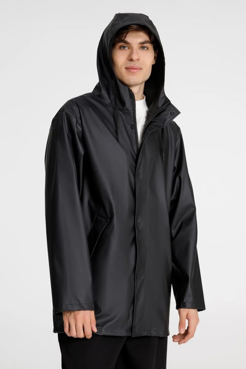 Парка R4, черная, размер XS/S заказать онлайн с вашим дизайном на заказ в Москве и области