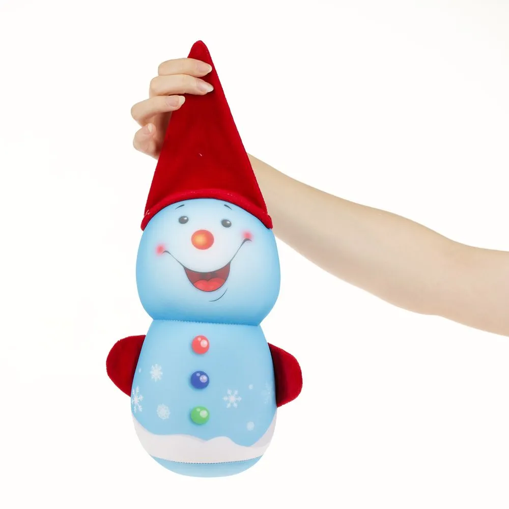 Подушка декоративная FrostyLove на заказ, снеговик заказать онлайн с вашим дизайном на заказ в Москве и области