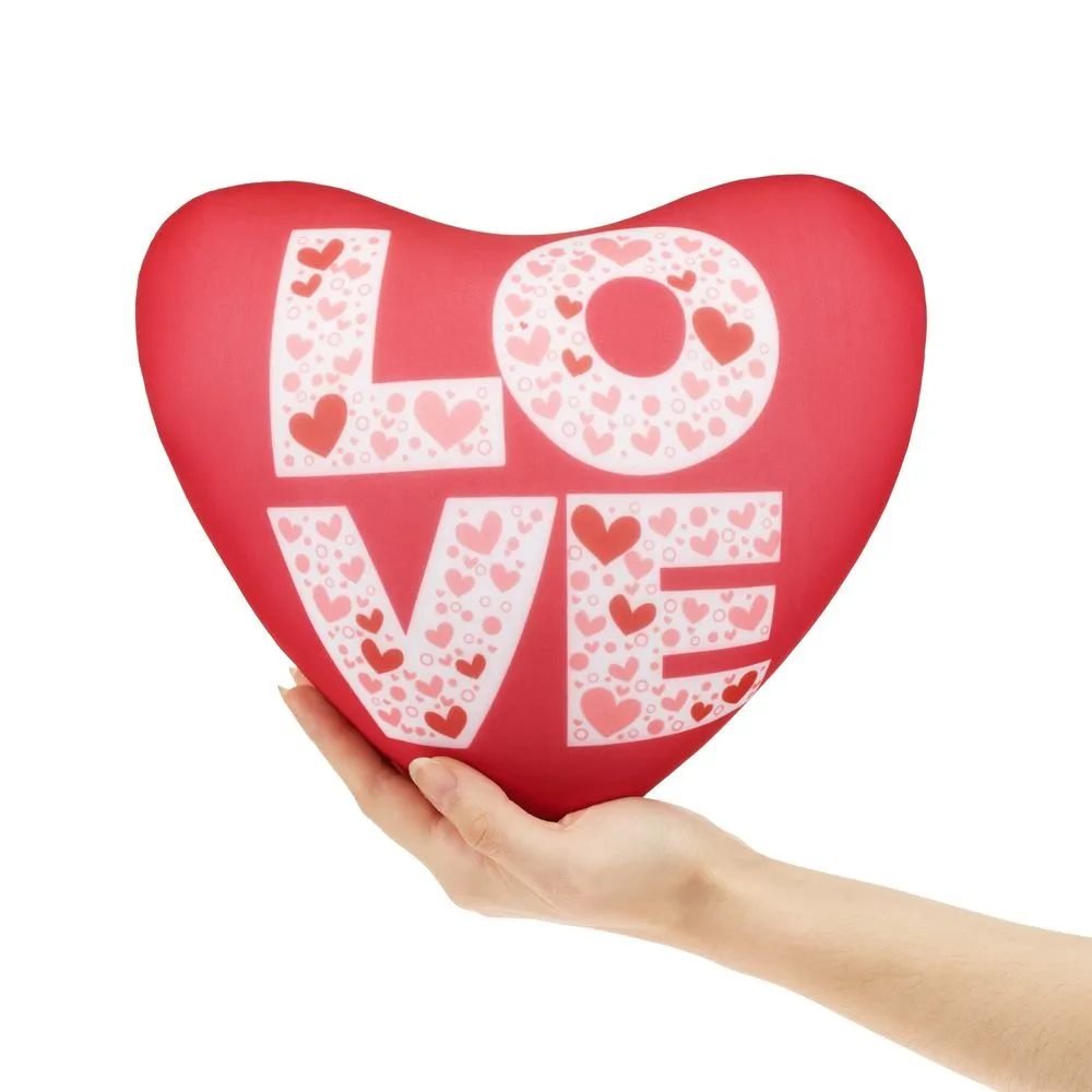 Подушка декоративная FrostyLove на заказ, сердце заказать онлайн с вашим дизайном на заказ в Москве и области