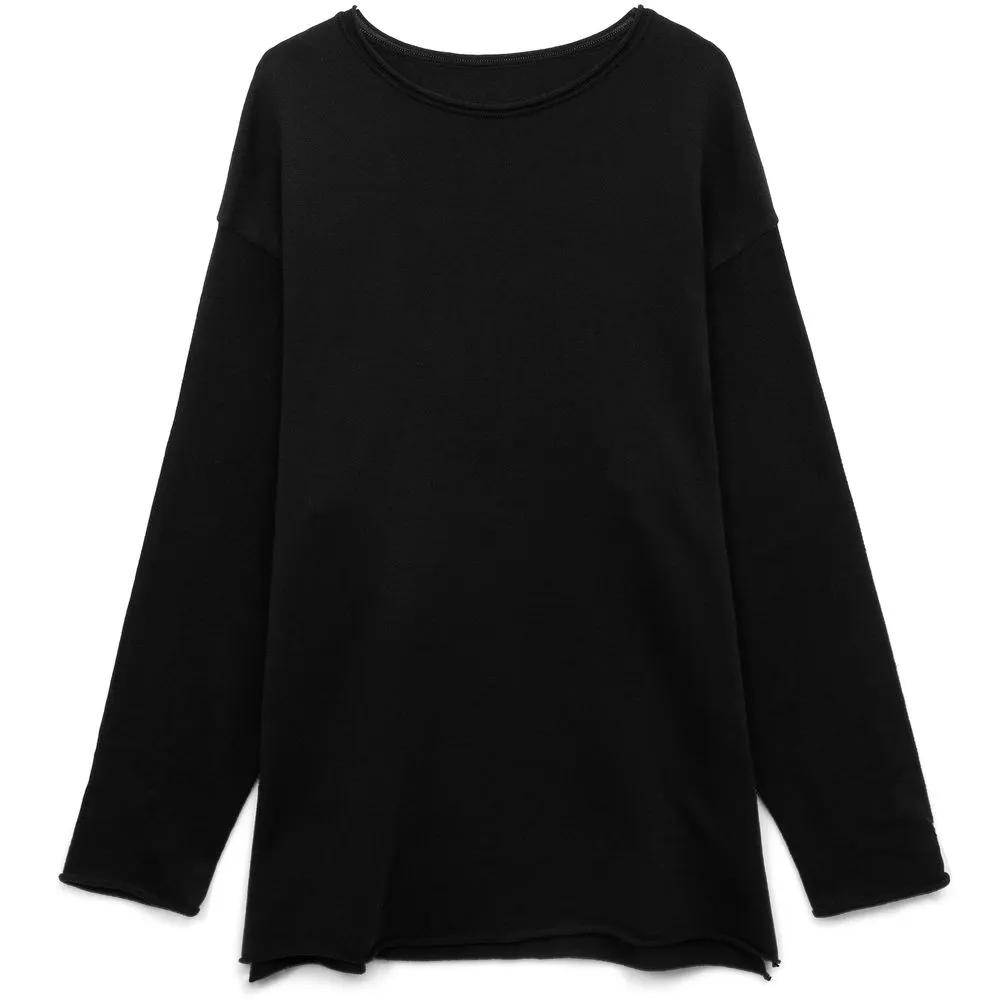Лонгслив унисекс Siluetti Fuori, черный, размер L/XL заказать онлайн с вашим дизайном на заказ в Москве и области