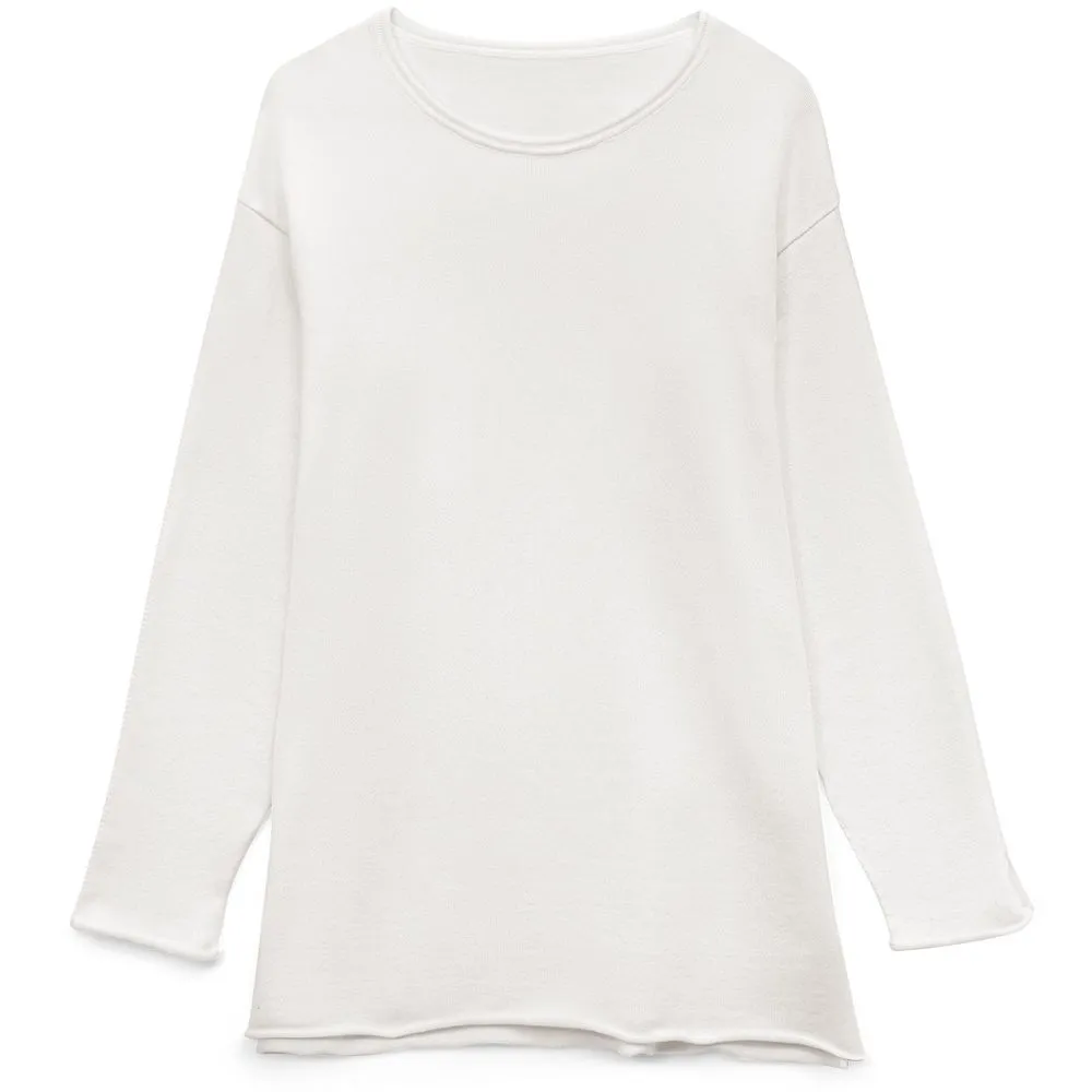Лонгслив унисекс Siluetti Fuori, молочно-белый, размер L/XL заказать онлайн с вашим дизайном на заказ в Москве и области