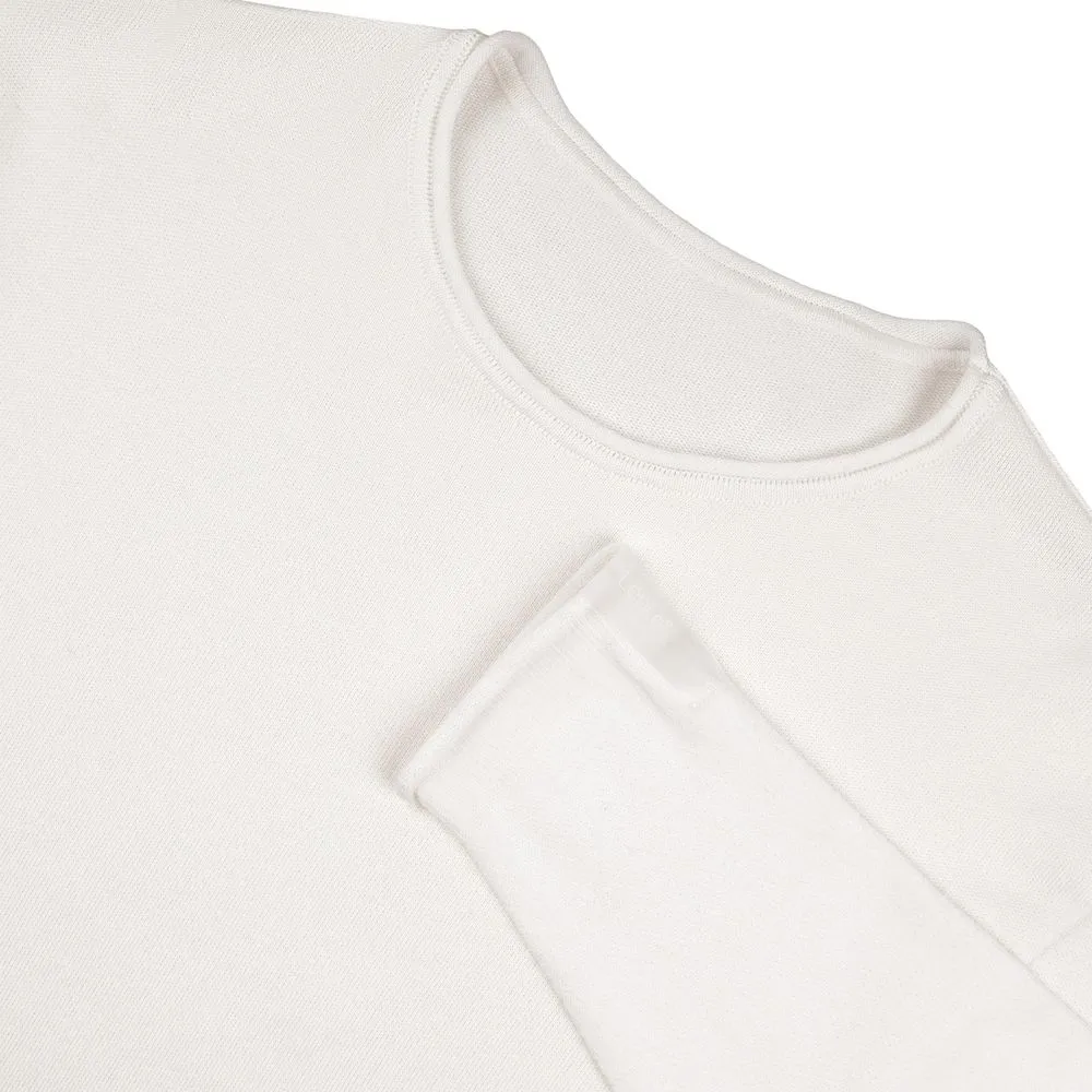 Лонгслив унисекс Siluetti Fuori, молочно-белый, размер L/XL заказать онлайн с вашим дизайном на заказ в Москве и области