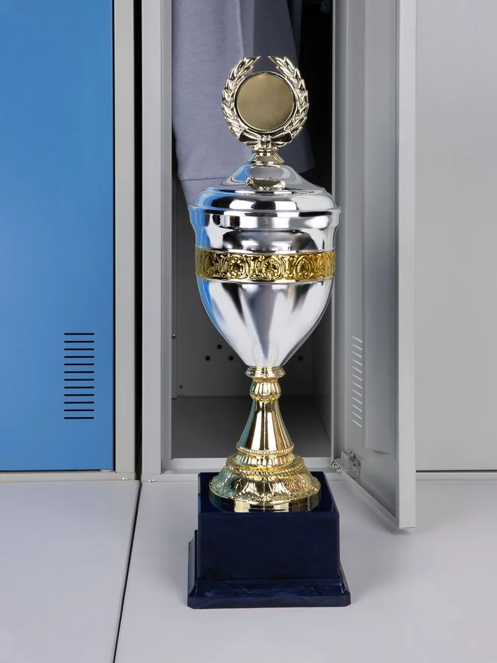 Кубок EnterPrize, серебристый заказать онлайн с вашим дизайном на заказ в Москве и области