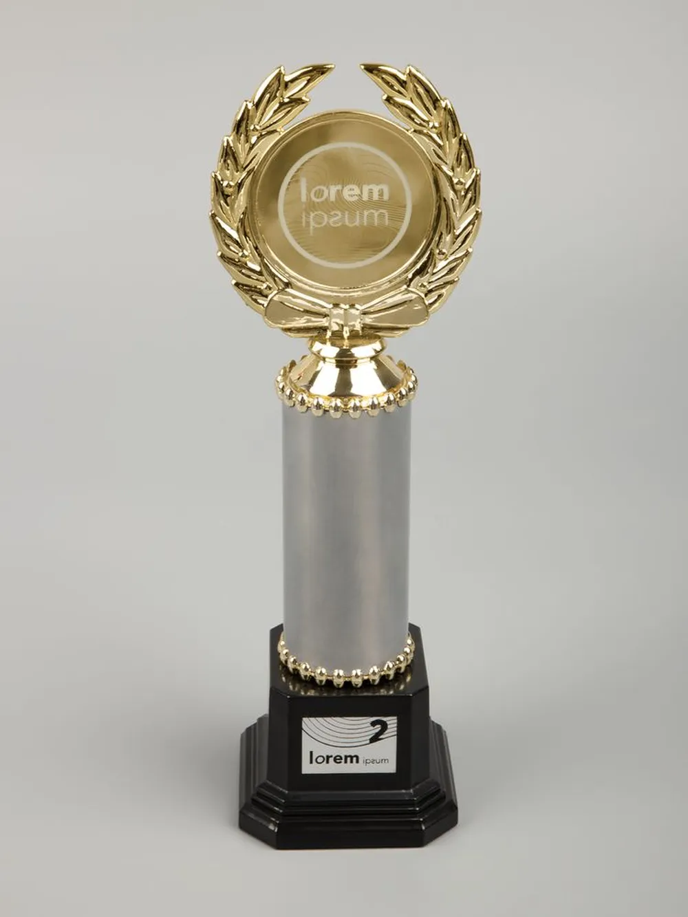 Стела EnterPrize, средняя, серебристая заказать онлайн с вашим дизайном на заказ в Москве и области