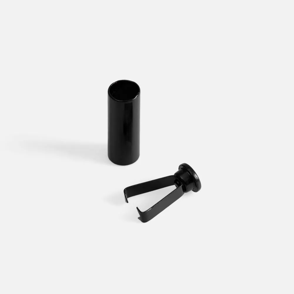 Наконечник для шнурка Nozzle, ver.2, черный заказать онлайн с вашим дизайном на заказ в Москве и области