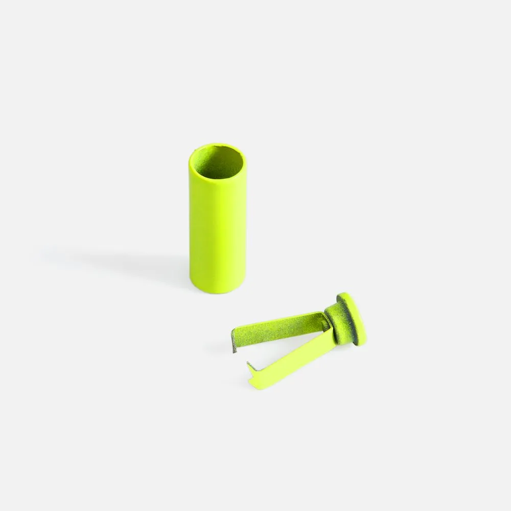 Наконечник для шнурка Nozzle, ver.2, желтый неон заказать онлайн с вашим дизайном на заказ в Москве и области
