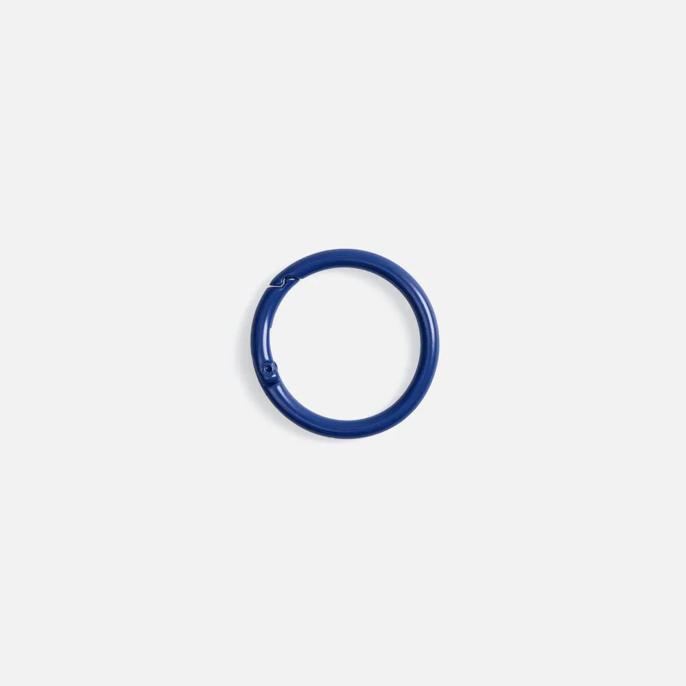 Карабин-кольцо Claus, L, синий заказать онлайн с вашим дизайном на заказ в Москве и области
