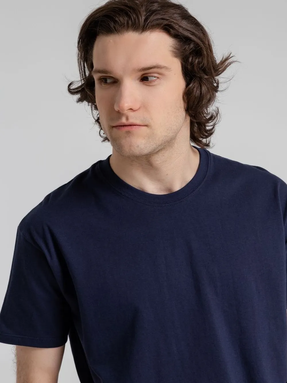 Футболка Imperial 190, кобальт (темно-синяя) заказать онлайн с вашим дизайном на заказ в Москве и области