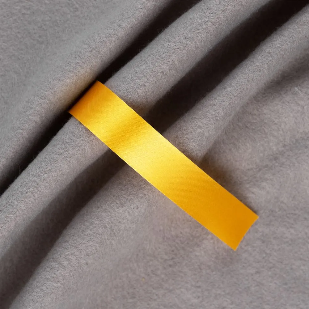 Лента сатиновая Satin 20 M, желтая, 60 см заказать онлайн с вашим дизайном на заказ в Москве и области
