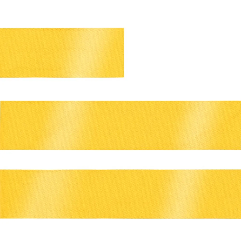 Лента сатиновая Satin 20 L, желтая, 130 см заказать онлайн с вашим дизайном на заказ в Москве и области