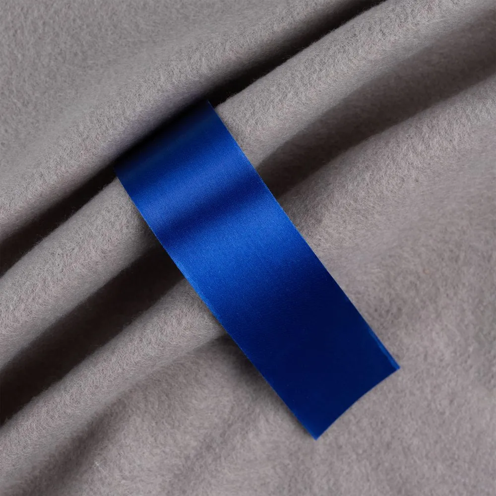 Лента сатиновая Satin 35 S, синяя, 20 см заказать онлайн с вашим дизайном на заказ в Москве и области