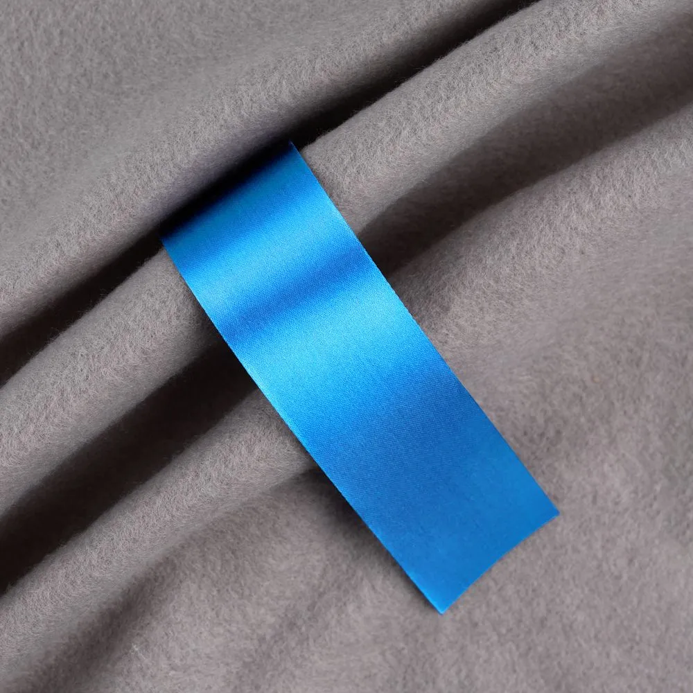 Лента сатиновая Satin 35 М, голубая, 90 см заказать онлайн с вашим дизайном на заказ в Москве и области