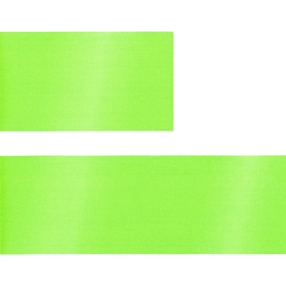 Лента сатиновая Satin 35 М, зеленый неон, 100 см заказать онлайн с вашим дизайном на заказ в Москве и области