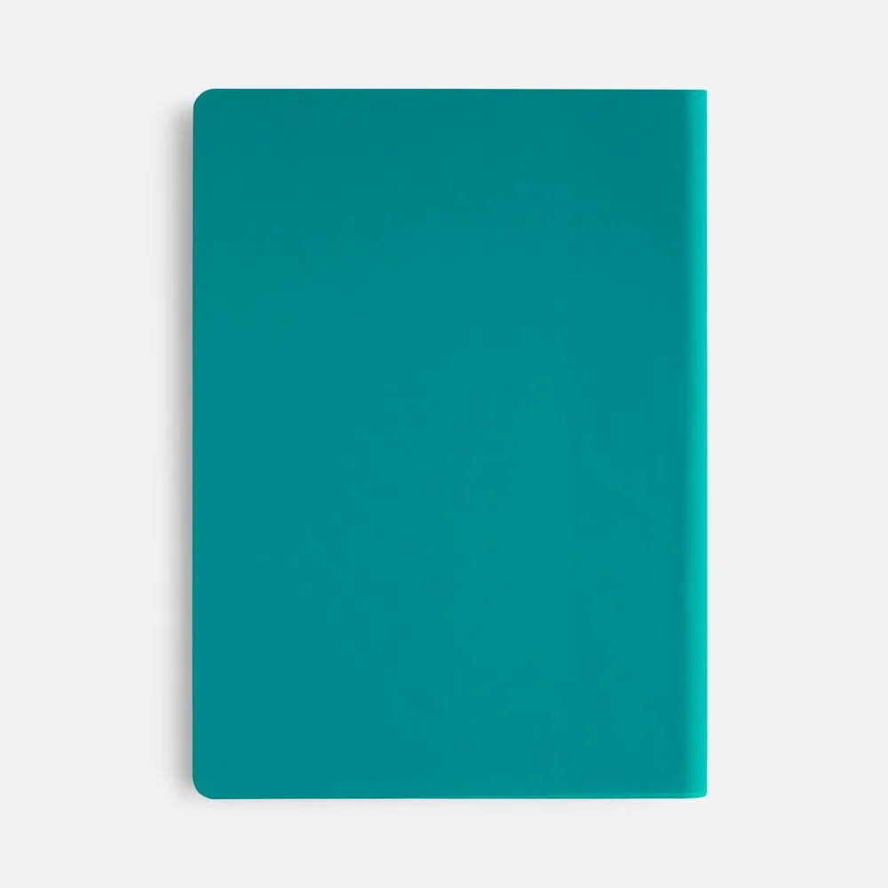 Ежедневник Flex Shall New, недатированный, бирюзовый заказать онлайн с вашим дизайном на заказ в Москве и области