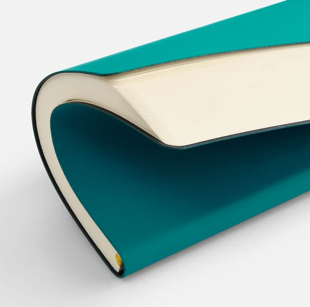 Ежедневник Flex Shall New, недатированный, бирюзовый заказать онлайн с вашим дизайном на заказ в Москве и области