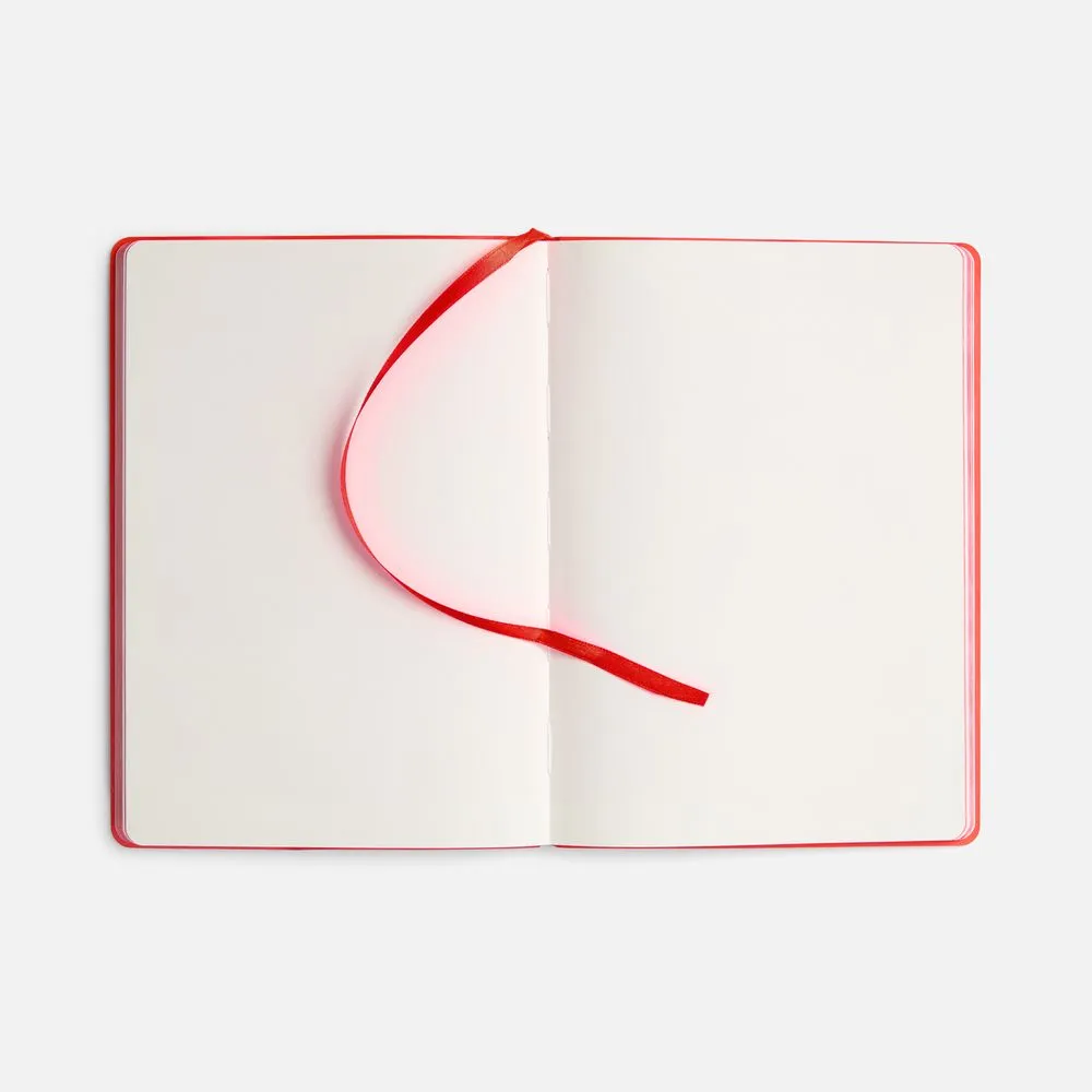 Блокнот Flex Shall ver.2, красный заказать онлайн с вашим дизайном на заказ в Москве и области