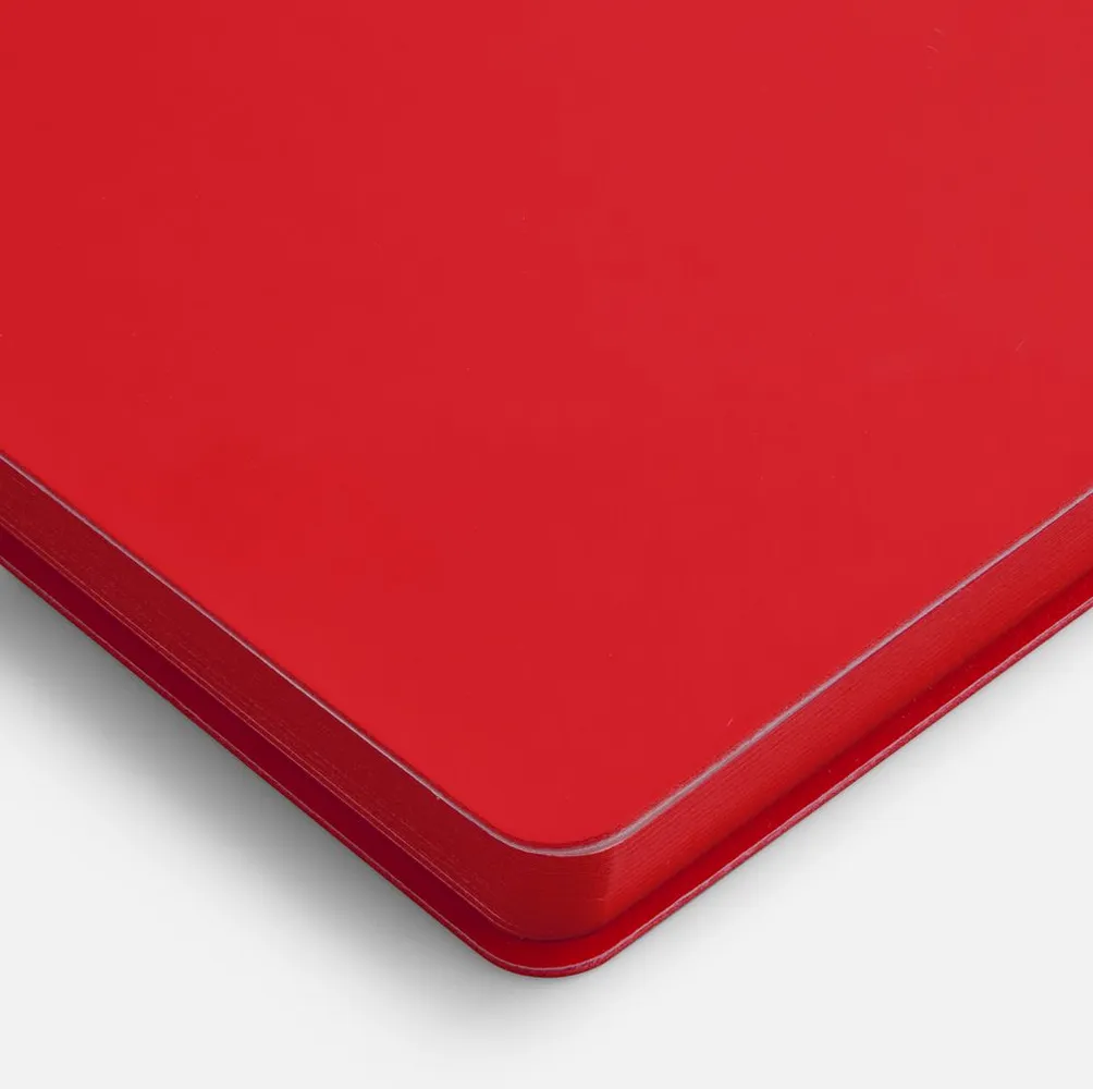 Блокнот Flex Shall ver.2, красный заказать онлайн с вашим дизайном на заказ в Москве и области