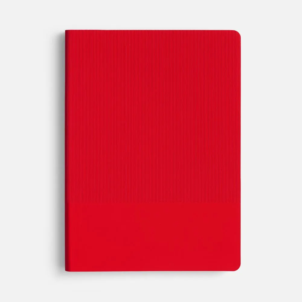 Ежедневник Vale New, недатированный, красный заказать онлайн с вашим дизайном на заказ в Москве и области