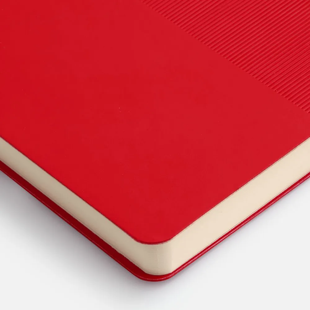 Ежедневник Vale New, недатированный, красный заказать онлайн с вашим дизайном на заказ в Москве и области