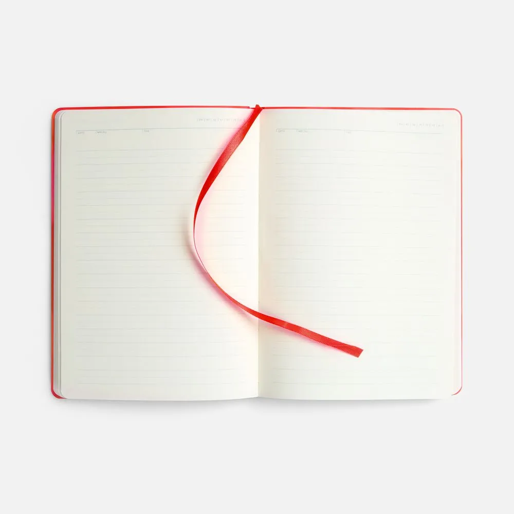 Ежедневник Vale New, недатированный, красный заказать онлайн с вашим дизайном на заказ в Москве и области