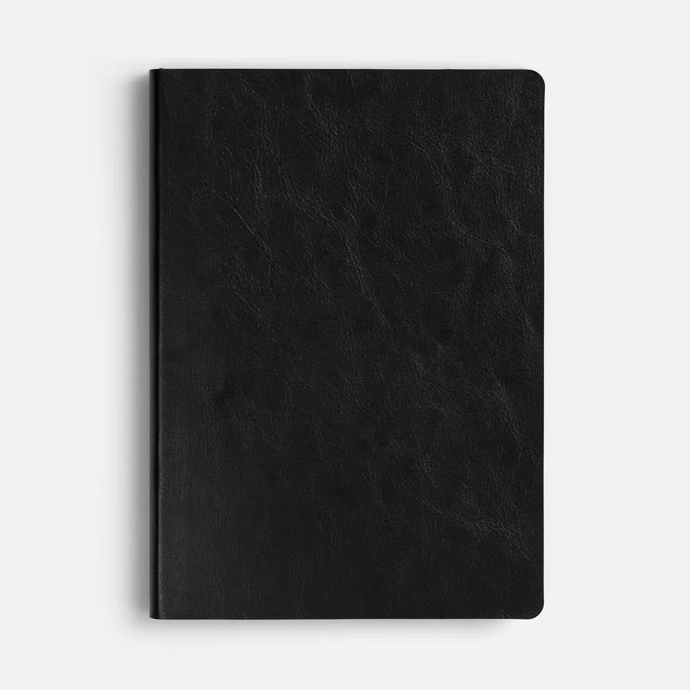 Ежедневник Doppio, недатированный, черный с красным заказать онлайн с вашим дизайном на заказ в Москве и области