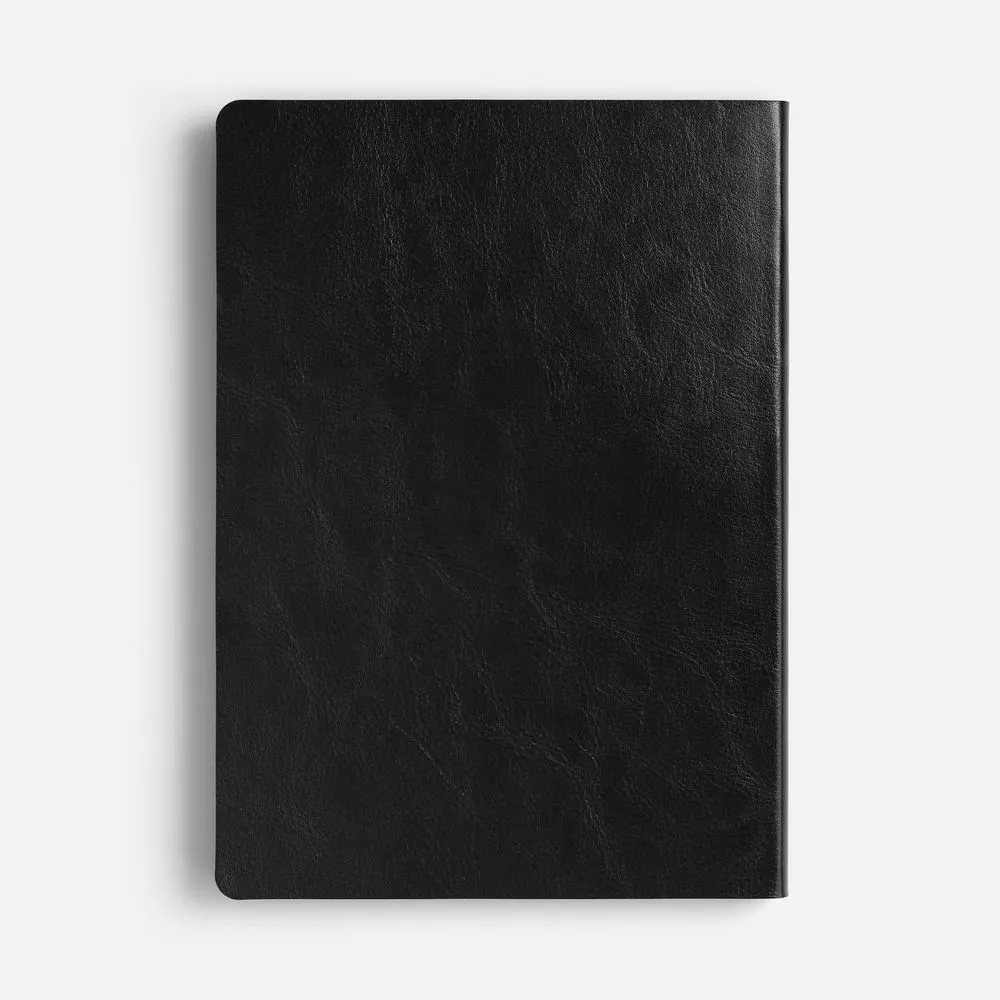 Ежедневник Doppio, недатированный, черный с красным заказать онлайн с вашим дизайном на заказ в Москве и области