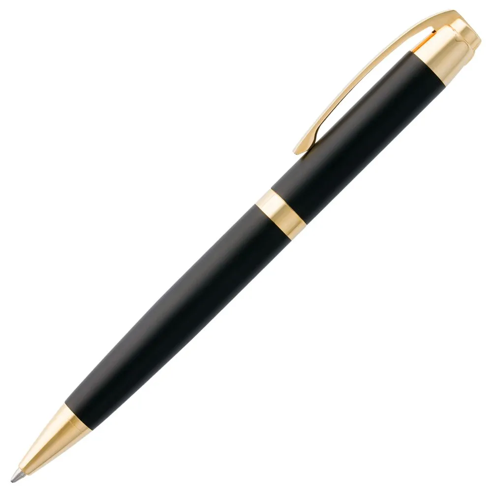 Ручка шариковая Razzo Gold, ver.2, черная заказать онлайн с вашим дизайном на заказ в Москве и области