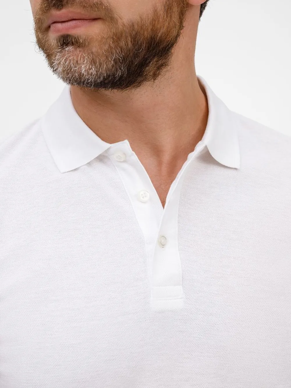 Рубашка поло унисекс Tervise, белая заказать онлайн с вашим дизайном на заказ в Москве и области