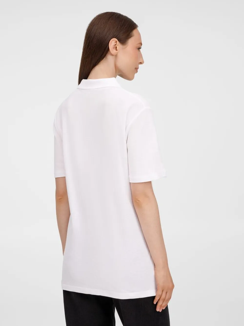 Рубашка поло унисекс Tervise, белая, размер L заказать онлайн с вашим дизайном на заказ в Москве и области