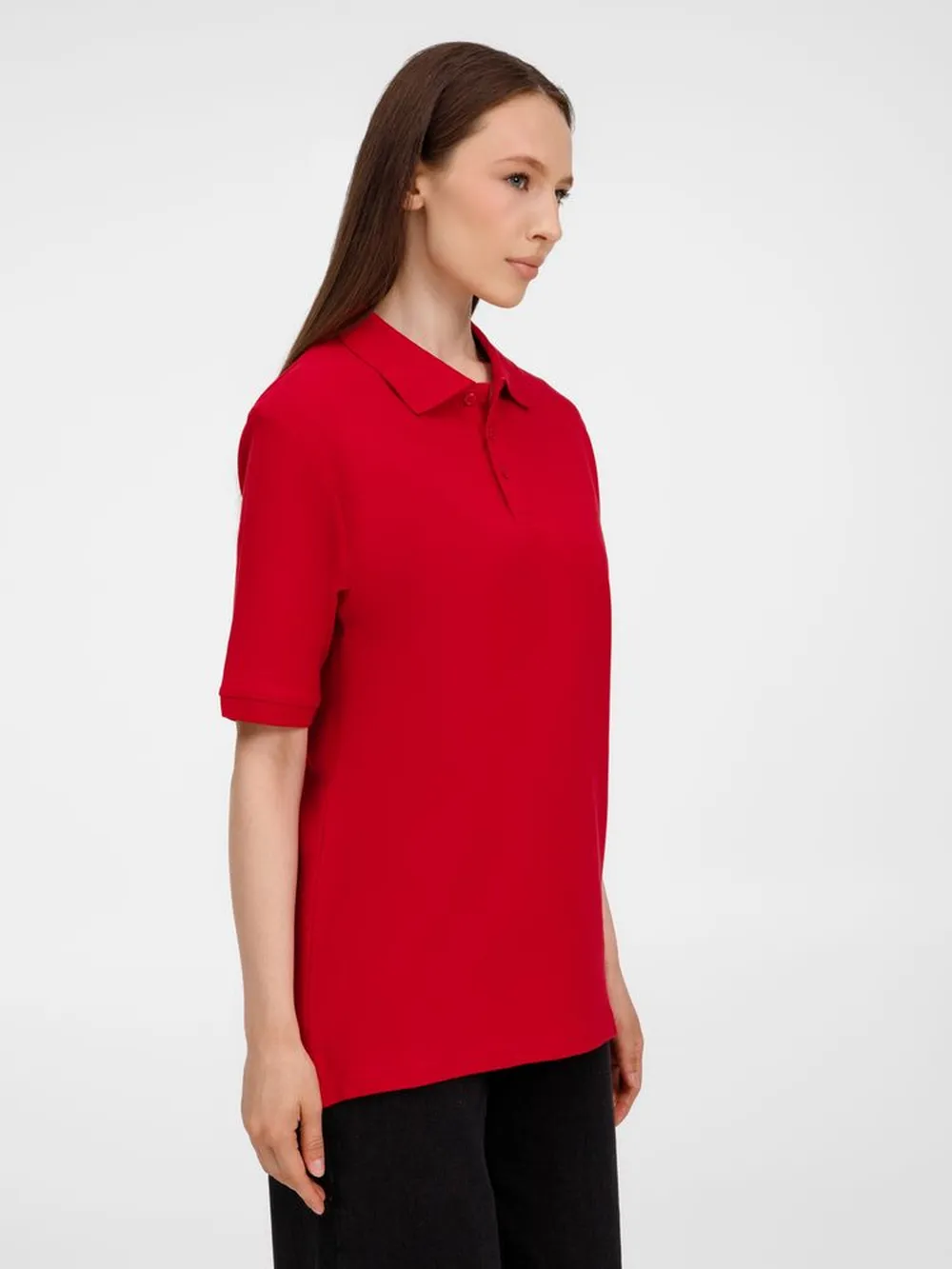 Рубашка поло унисекс Upswing, красная заказать онлайн с вашим дизайном на заказ в Москве и области