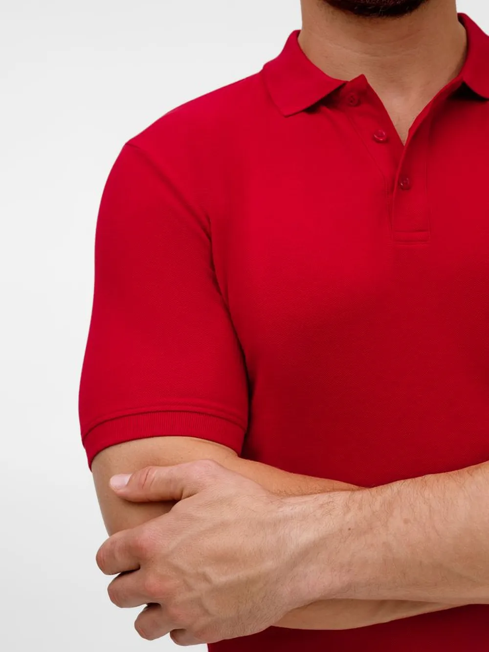 Рубашка поло унисекс Upswing, красная, размер XXL заказать онлайн с вашим дизайном на заказ в Москве и области