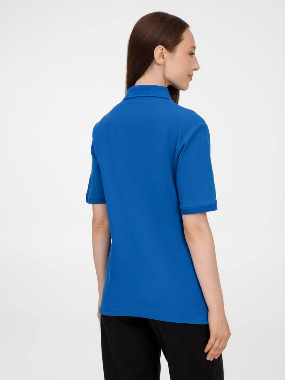 Рубашка поло унисекс Upswing, ярко-синяя заказать онлайн с вашим дизайном на заказ в Москве и области