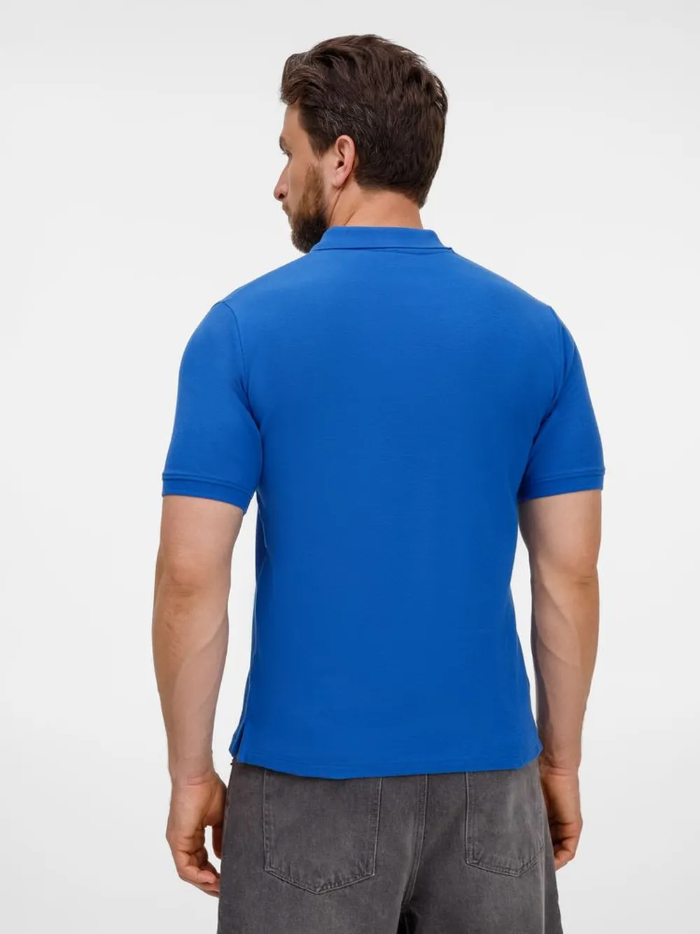 Рубашка поло унисекс Upswing, ярко-синяя заказать онлайн с вашим дизайном на заказ в Москве и области