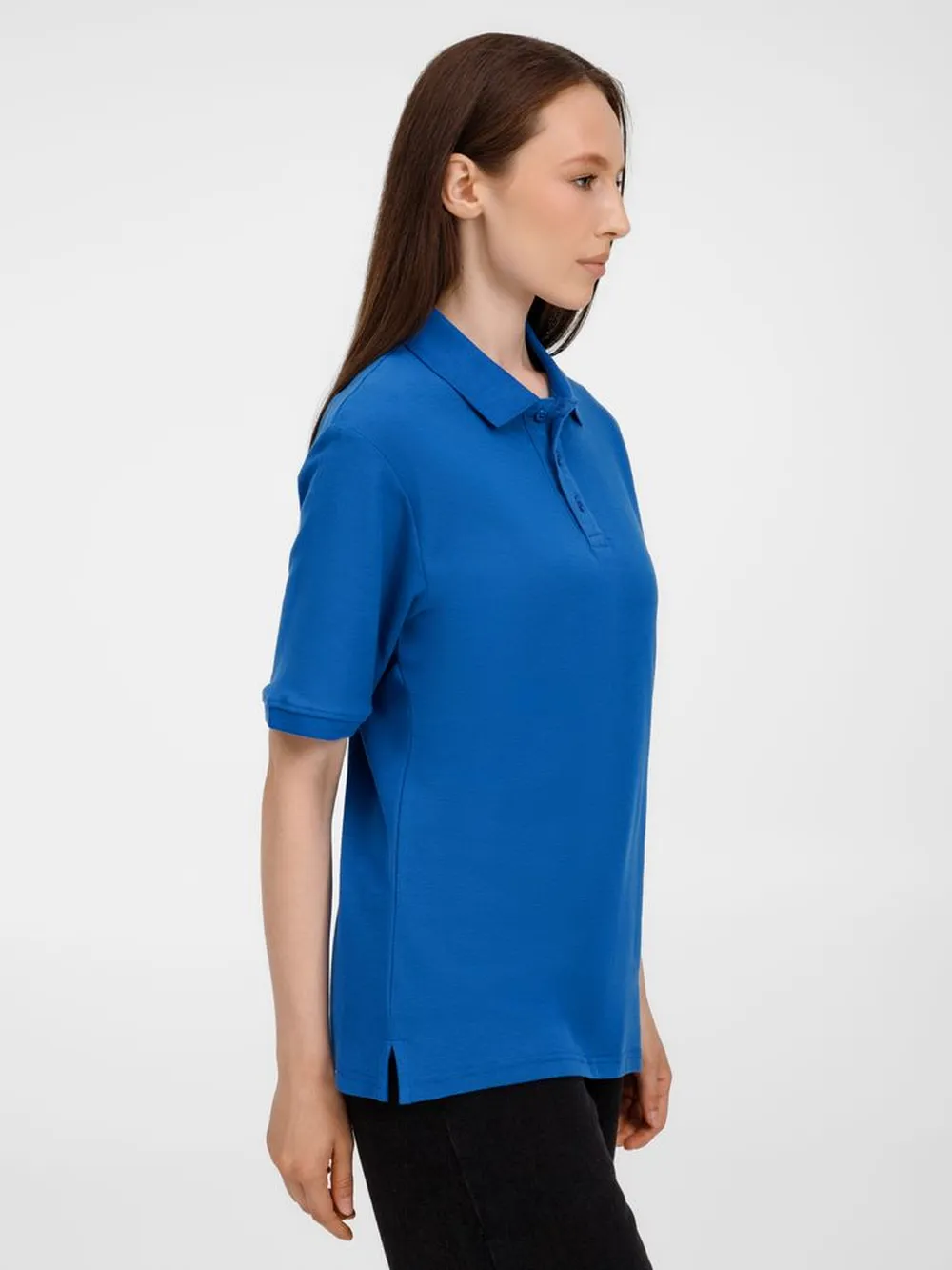 Рубашка поло унисекс Upswing, ярко-синяя заказать онлайн с вашим дизайном на заказ в Москве и области