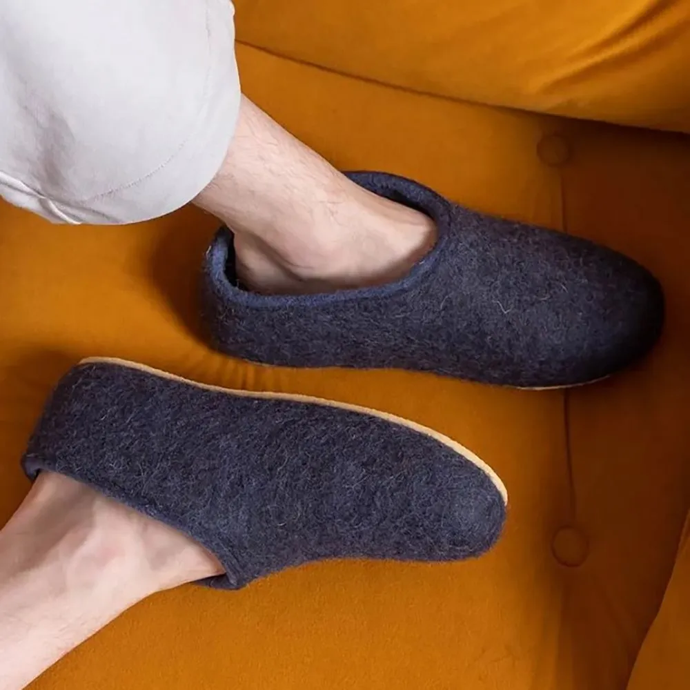 Домашние валенки Cant, темно-синие (клякса), размер 40 заказать онлайн с вашим дизайном на заказ в Москве и области