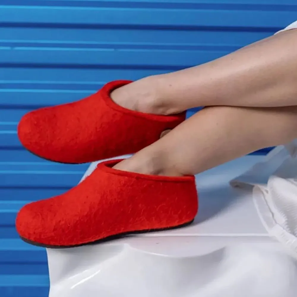 Домашние валенки Cant, красные, размер 41 заказать онлайн с вашим дизайном на заказ в Москве и области