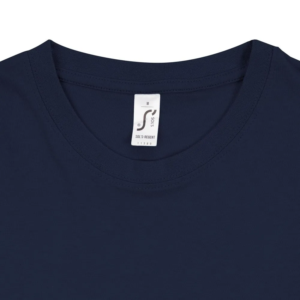 Футболка Regent 150 кобальт (темно-синяя), размер M заказать онлайн с вашим дизайном на заказ в Москве и области