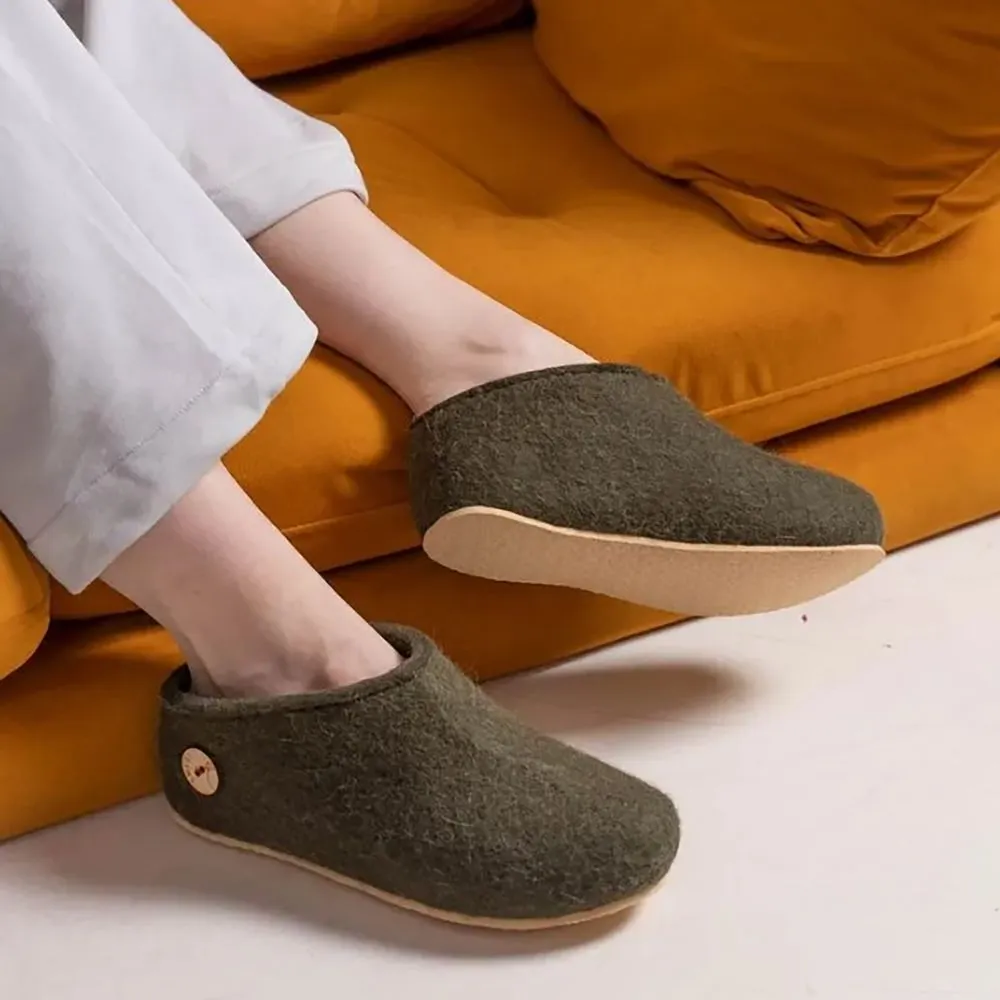 Домашние валенки Cant, зеленые (олива), размер 42 заказать онлайн с вашим дизайном на заказ в Москве и области