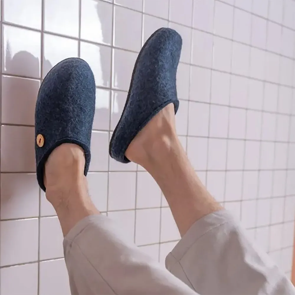 Домашние валенки Step, темно-синие (индиго), размер 39 заказать онлайн с вашим дизайном на заказ в Москве и области