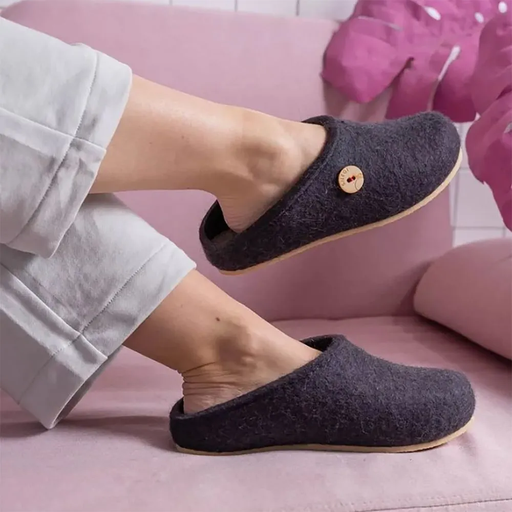 Домашние валенки Step, темно-синие (клякса), размер 47 заказать онлайн с вашим дизайном на заказ в Москве и области