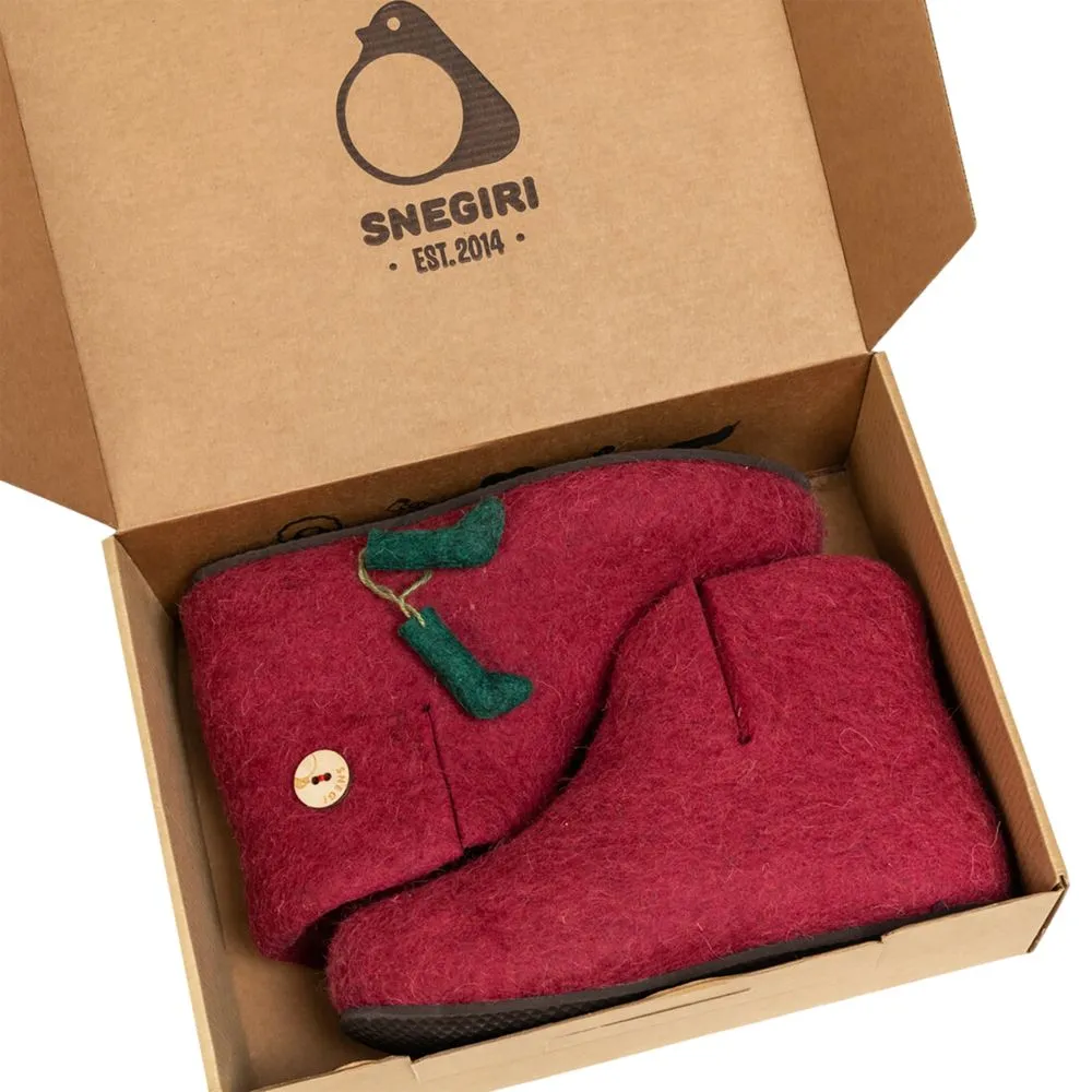 Домашние валенки Wild, розовые (вереск), размер 35 заказать онлайн с вашим дизайном на заказ в Москве и области