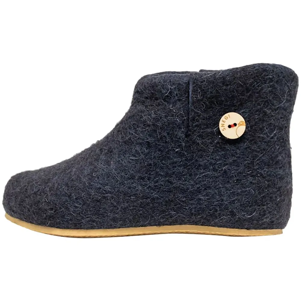 Домашние валенки Wild, темно-синие (клякса), размер 40 заказать онлайн с вашим дизайном на заказ в Москве и области