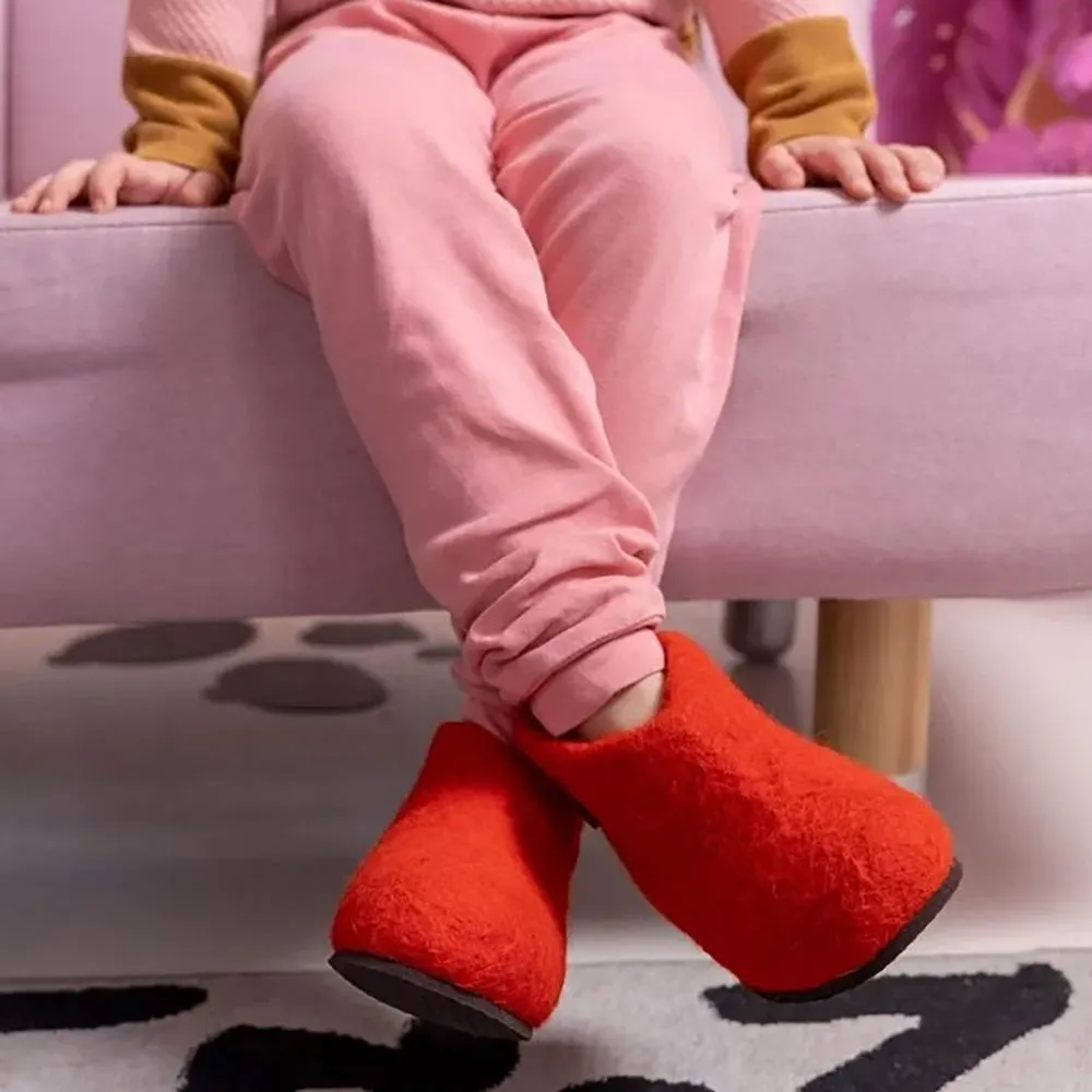 Домашние валенки Wild, красные, размер 36 заказать онлайн с вашим дизайном на заказ в Москве и области