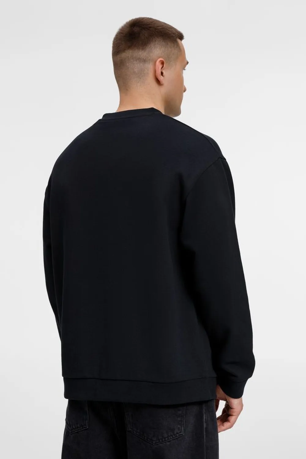 Свитшот унисекс Sinkopa, черный, размер M/L заказать онлайн с вашим дизайном на заказ в Москве и области