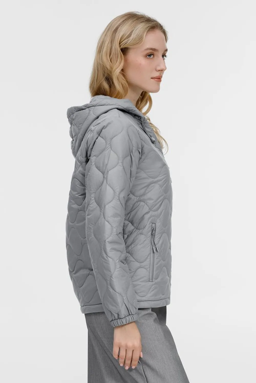 Куртка унисекс Tarnaby, светло-серая, размер S заказать онлайн с вашим дизайном на заказ в Москве и области